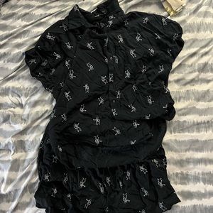 Skeleton Halloween Pj Set